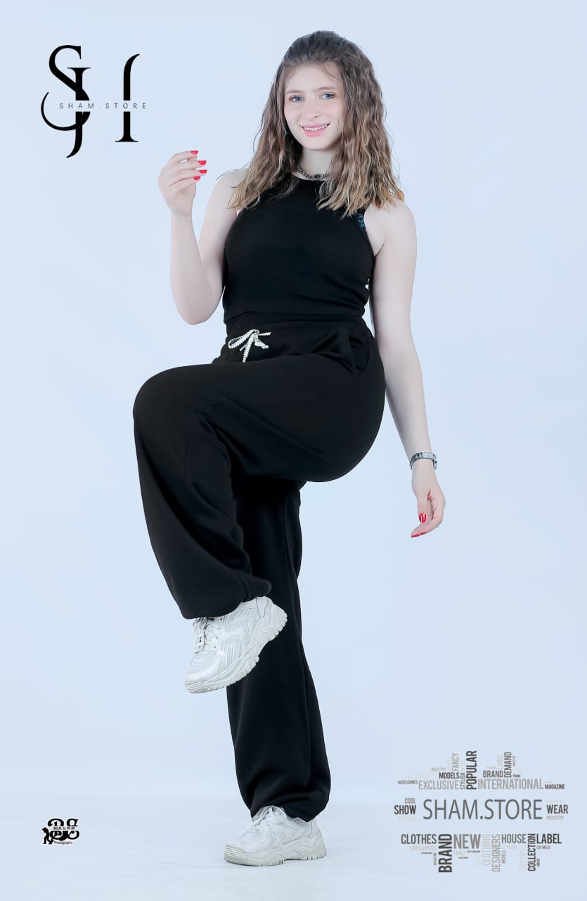 شروال اسود سادة